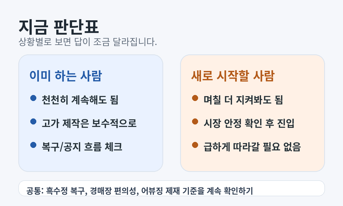 메이플플래닛 지금 판단표